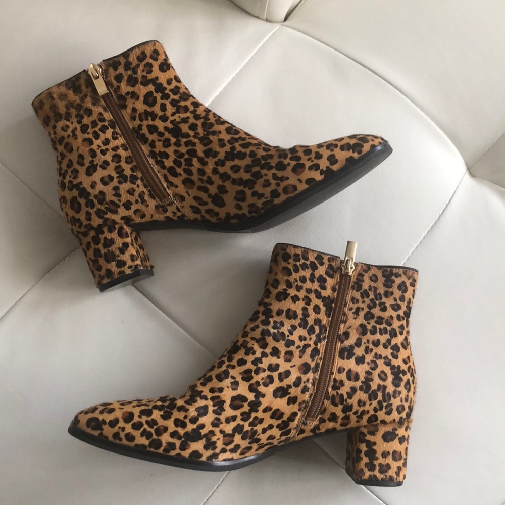 Via Spiga Leopard Booties - Picture 3 of 14